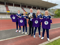 Scotland V England at Ravenscraig Stadium in Greenock